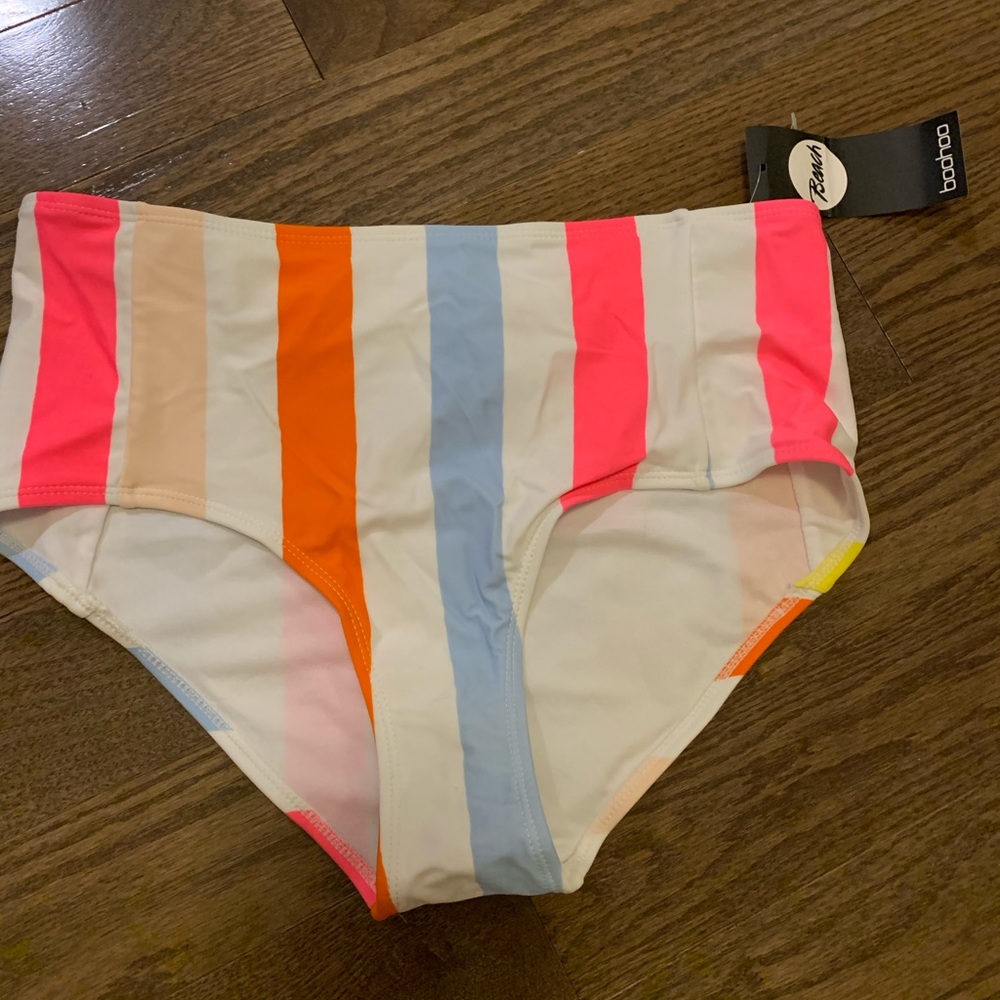 High waisted bikini bottoms